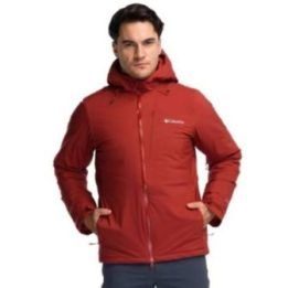 Pašiltinta striukė Columbia Trailborne, raudona