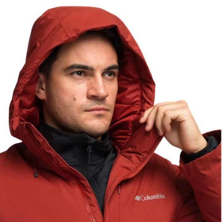 Pašiltinta striukė Columbia Trailborne, raudona