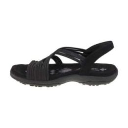 Moteriškos basutės Skechers Reggae Slim Simply Stretch, juodos