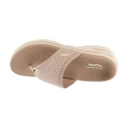 Moteriškos basutės Skechers Go Walk Arch Fit 2.0, smėlio