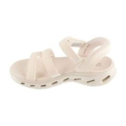 Moteriškos basutės Skechers Slip-Ins GO Walk Glide-Step 2.0, smėlio