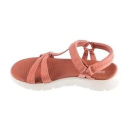 Moteriškos basutės Skechers Go Walk Flex Sandal Sublime, violetinės
