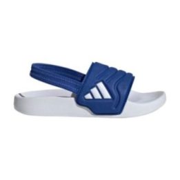 Vaikiškos šlepetės adidas Adilette Estrap 2.0, baltos ir mėlynos