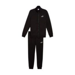Vyriškas medvilninis sportinis kostiumas Puma ESS Sweat Suit, juodas