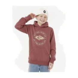 Džemperis berniukams su gobtuvu Rip Curl Stapler Hood, raudonas