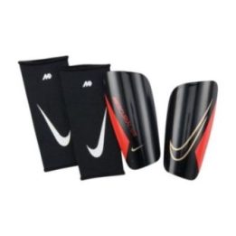 Futbolo blauzdų apsaugos Nike Mercurial Lite SuperLock, juodos