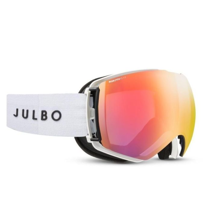 Uniseks slidinėjimo akiniai Julbo Lightyear 1-3, balti ir juodi