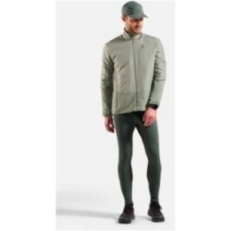 Bėgimo striukė su flisu Odlo Essential Insulator Hybrid, pilka
