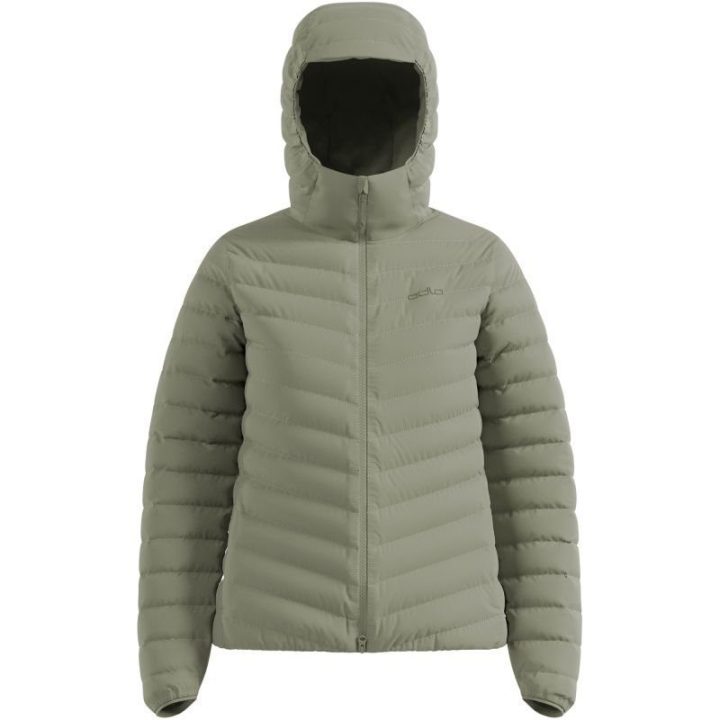 Pūkinė striukė Odlo X-Alp Packable Down 2.0, pilka