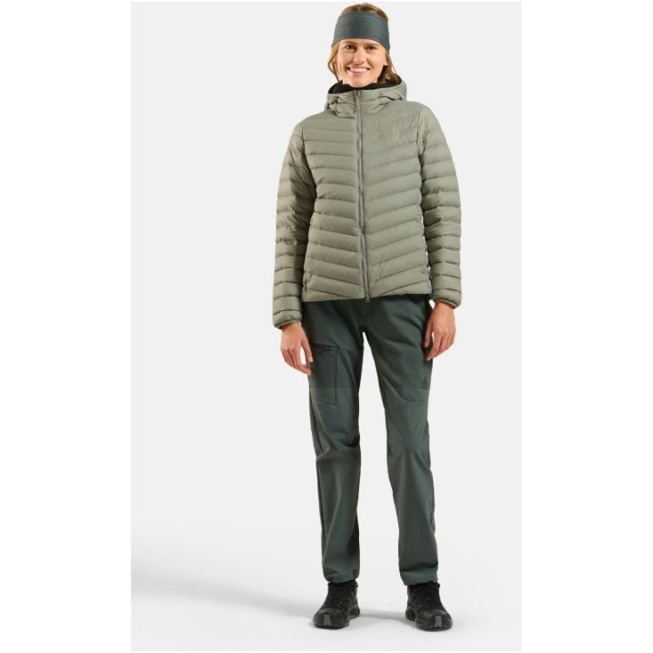 Pūkinė striukė Odlo X-Alp Packable Down 2.0, pilka