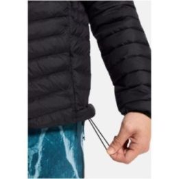 Vyriška pūkinė striukė Odlo X-ALP PACKABLE DOWN, juoda