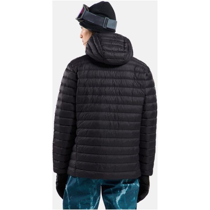Vyriška pūkinė striukė Odlo X-ALP PACKABLE DOWN, juoda