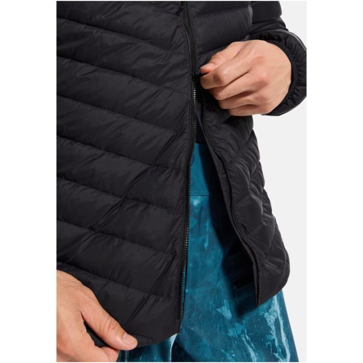 Vyriška pūkinė striukė Odlo X-ALP PACKABLE DOWN, juoda