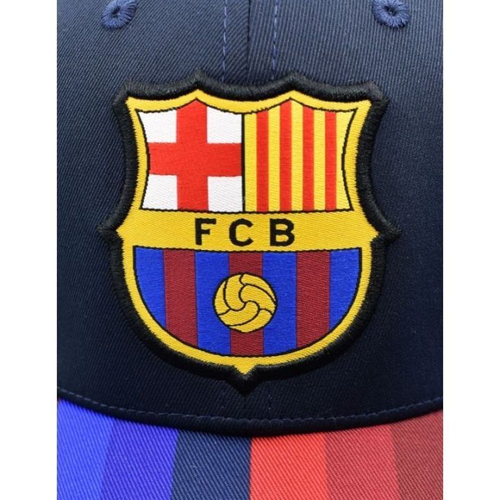 Vaikiška kepurė su FC Barcelona herbu, tamsiai mėlyna
