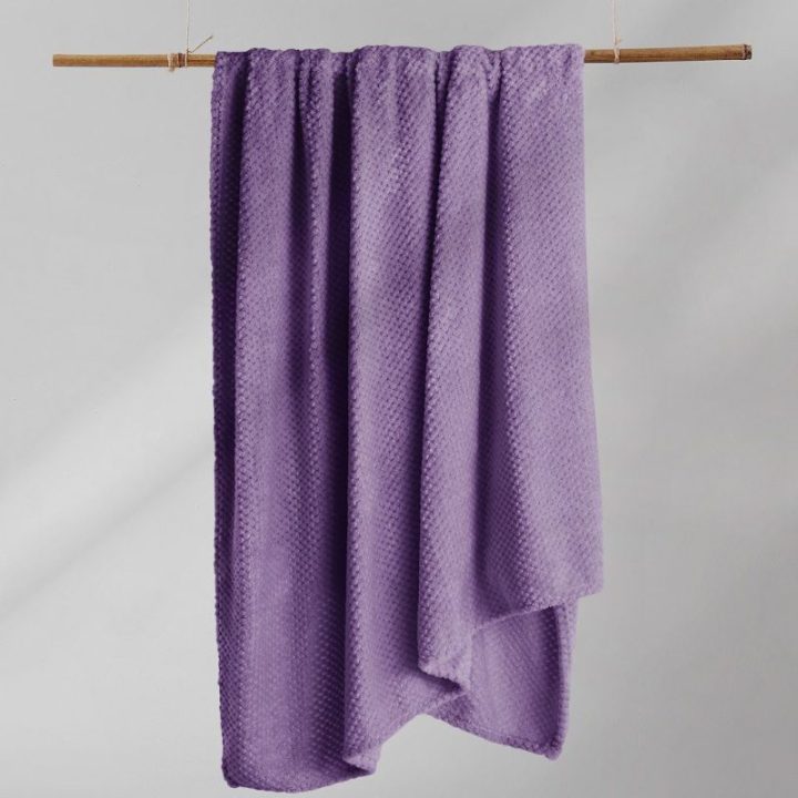 Pledas Restilo Henry 150 × 200 cm, violetinis