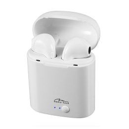 Baltos TWS ausinės su įkrovimo dėžute Media-Tech R-Phones